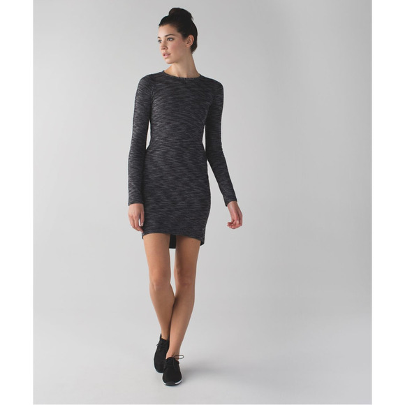 Lululemon Slim Long Sleeve Casual Mini Dress 8 NWOT - Picture 2 of 13